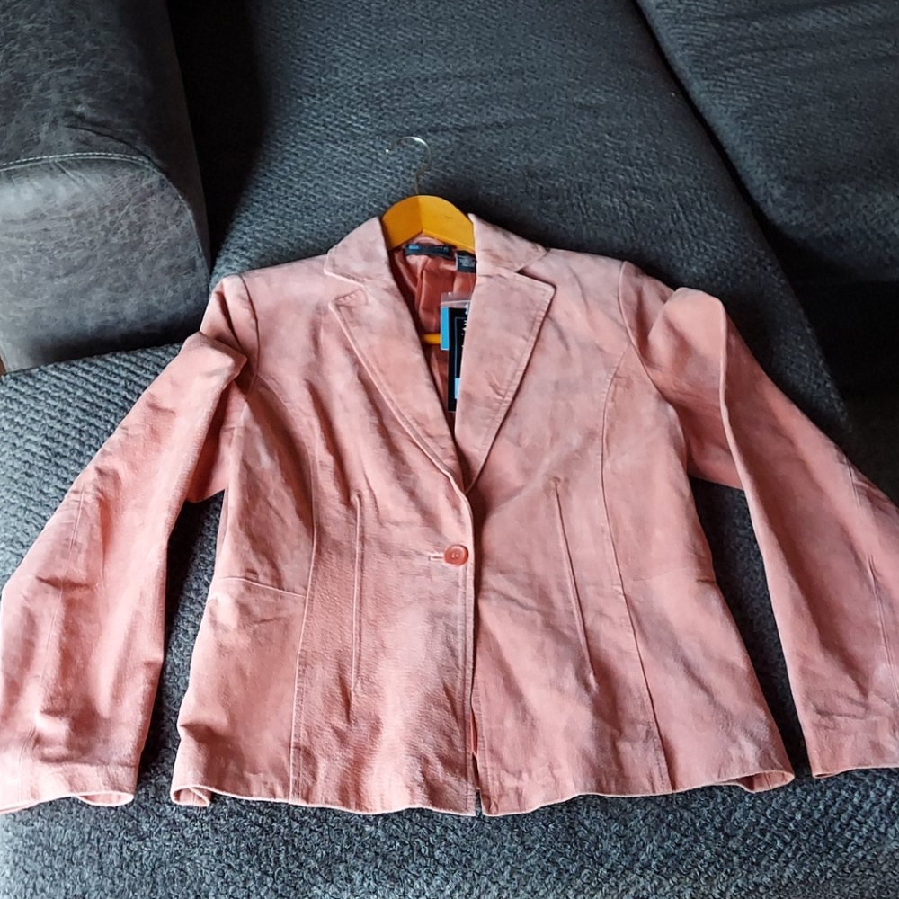 Relativity leather (faux) jacket